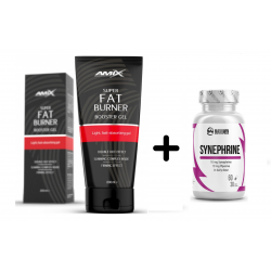 Amix Super Fat Burner Booster 200ml + Maxxwin Synephrine Maxx 60 vāciņi